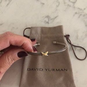 David Yurman X station bracelet